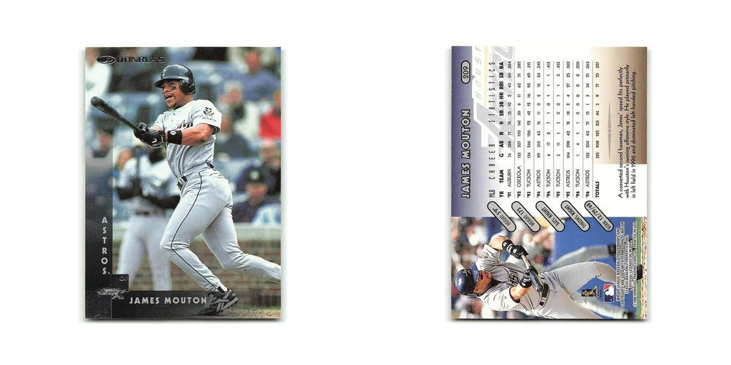 James Mouton 1997 Donruss #209 Houston Astros Baseball Card NM