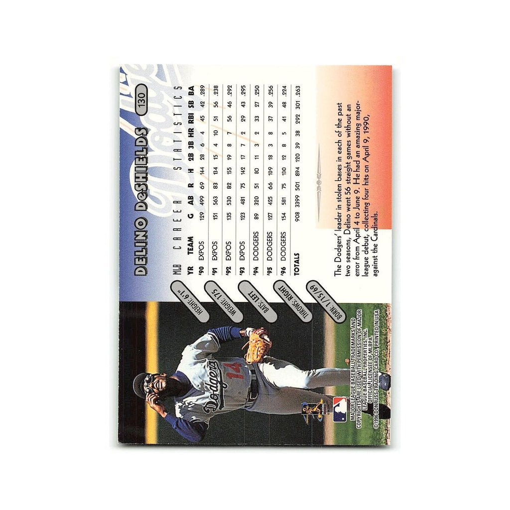 Delino DeShields 1997 Donruss #130 Los Angeles Dodgers Baseball Card NM