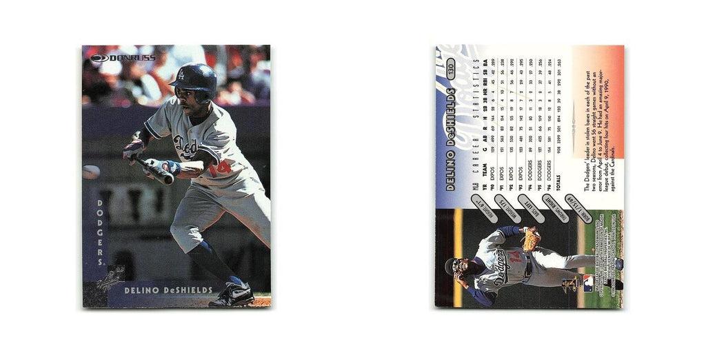 Delino DeShields 1997 Donruss #130 Los Angeles Dodgers Baseball Card NM