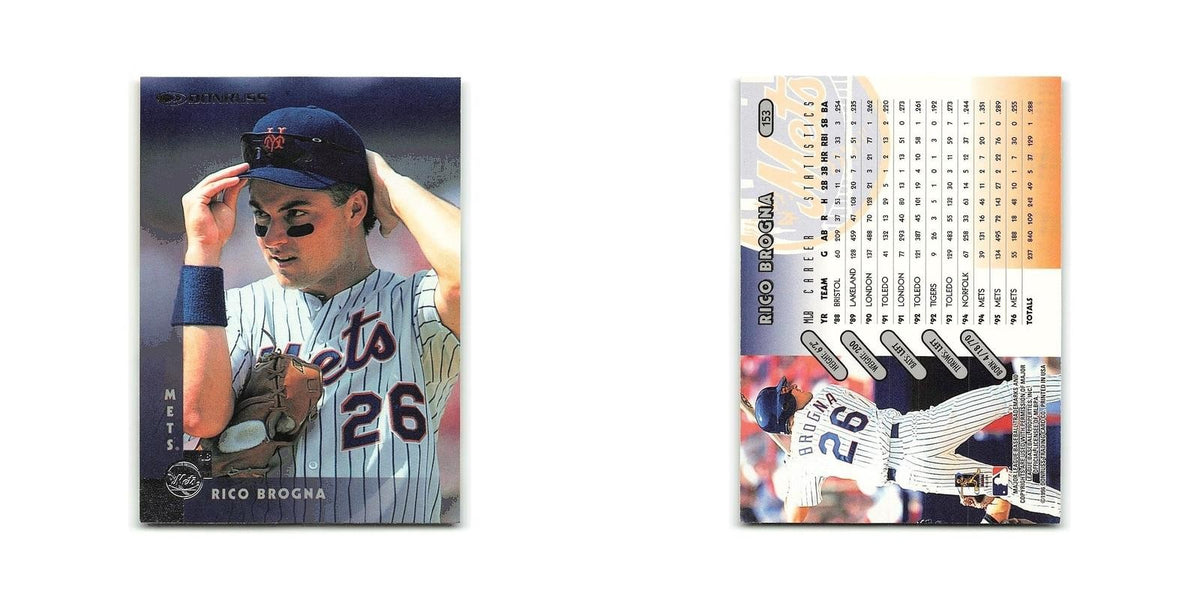 Rico Brogna 1997 Donruss #153 New York Mets Baseball Card NM