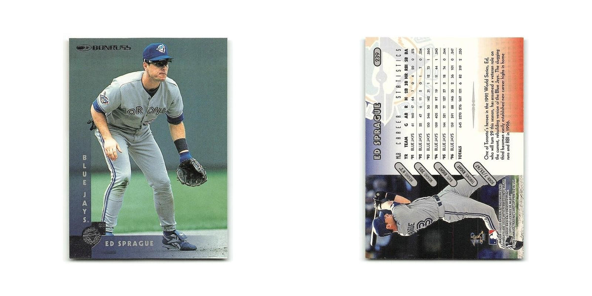 Ed Sprague 1997 Donruss #239 Toronto Blue Jays Baseball Card NM