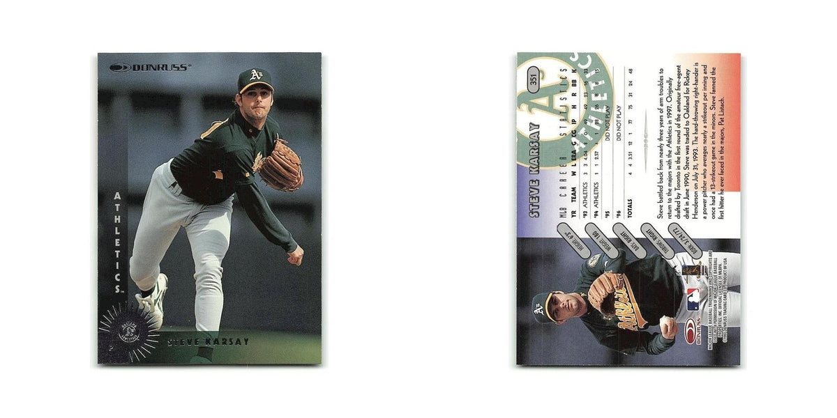Steve Karsay 1997 Donruss #351 Oakland Athletics Baseball Card NM