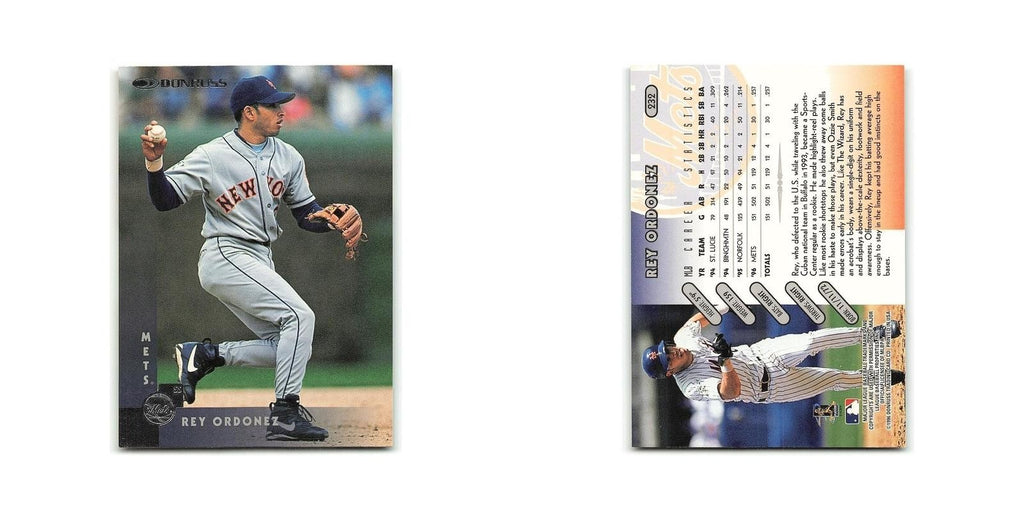Rey Ordonez 1997 Donruss #232 New York Mets Baseball Card NM