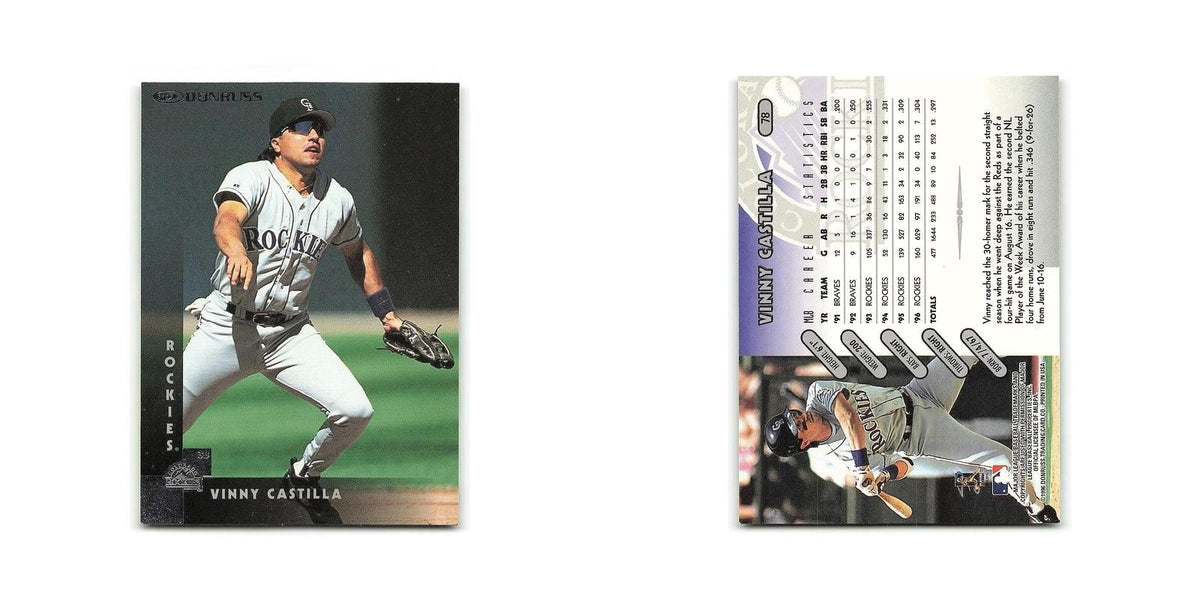 Vinny Castilla 1997 Donruss #78 Colorado Rockies Baseball Card NM