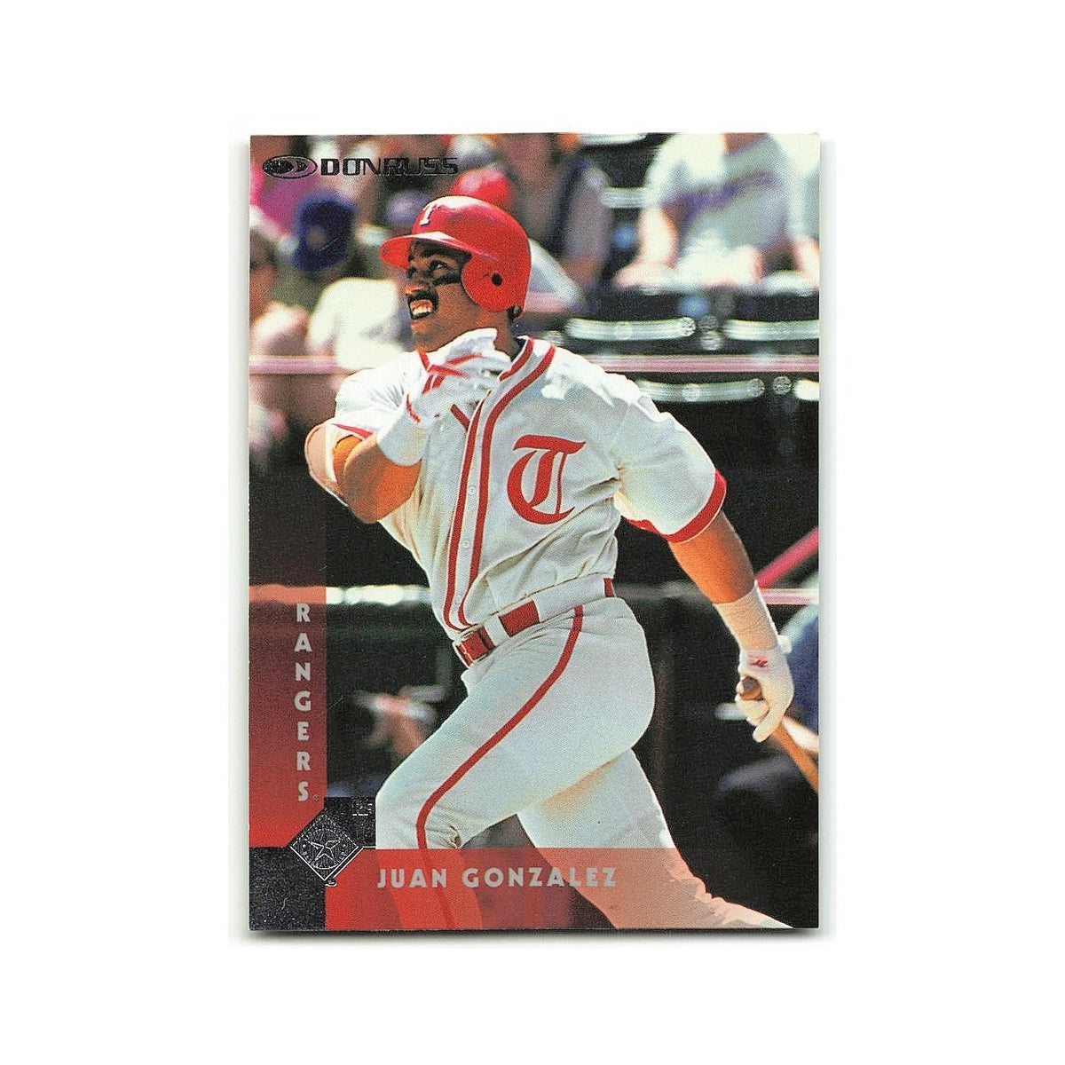 Juan Gonzalez 1997 Donruss #1 Texas Rangers Baseball Card NM