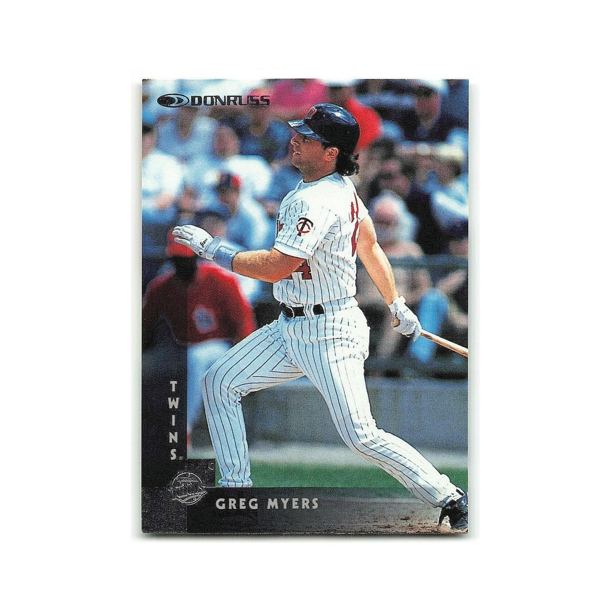 Greg Myers 1997 Donruss #148 Minnesota Twins Baseball Card NM