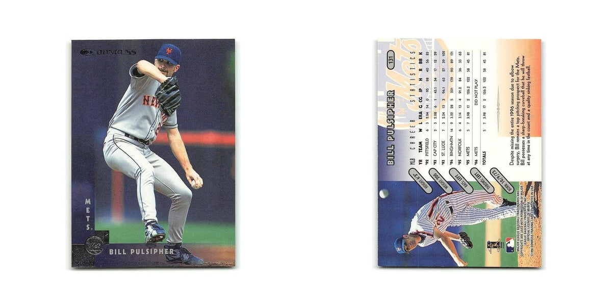 Bill Pulsipher 1997 Donruss #131 New York Mets Baseball Card NM