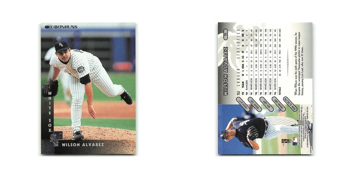 Wilson Alvarez 1997 Donruss #75 Chicago White Sox Baseball Card NM