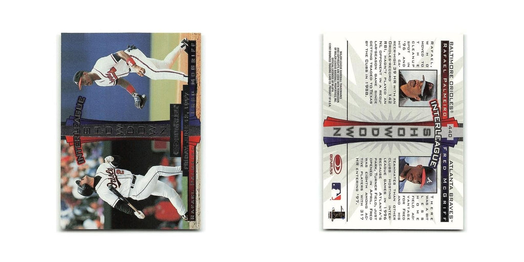 Rafael Palmeiro Fred McGriff 1997 Donruss #440 NM