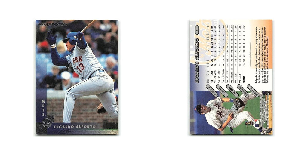 Edgardo Alfonzo 1997 Donruss #57 New York Mets Baseball Card NM