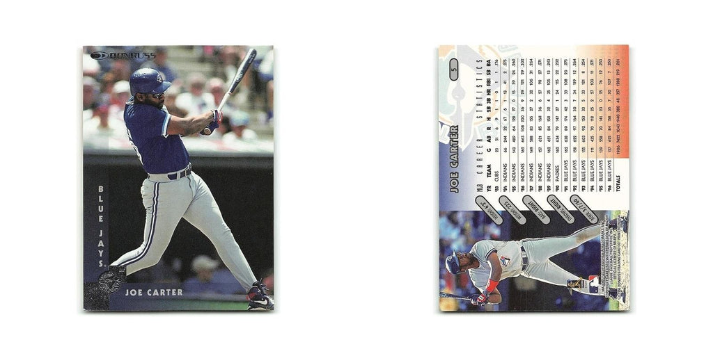 Joe Carter 1997 Donruss #5 Toronto Blue Jays Baseball Card NM