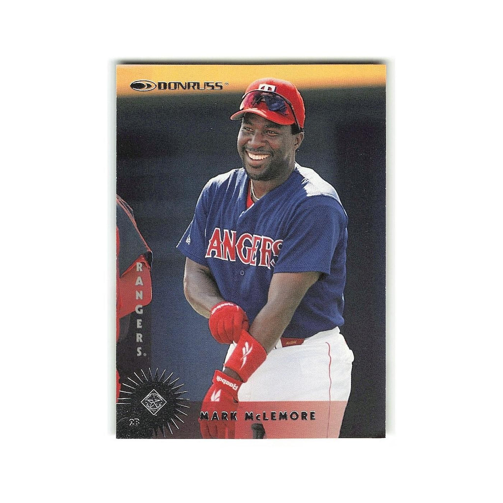 Mark McLemore 1997 Donruss #308 Texas Rangers Baseball Card NM