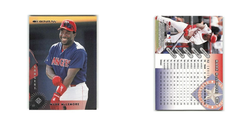 Mark McLemore 1997 Donruss #308 Texas Rangers Baseball Card NM