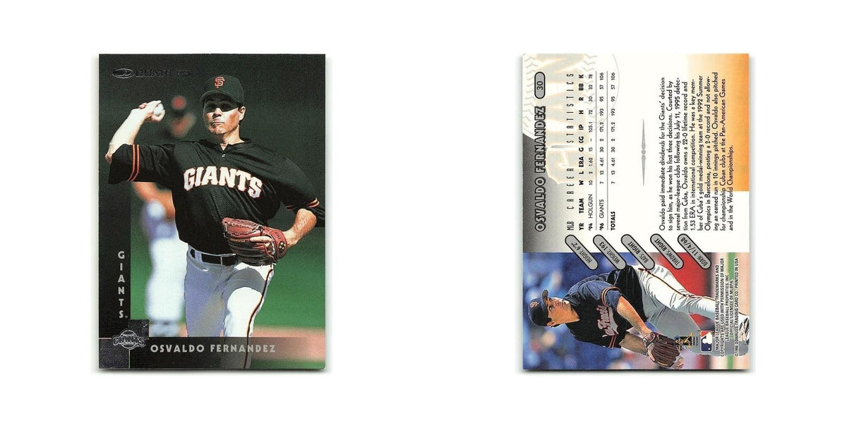 Osvaldo Fernandez 1997 Donruss #30 San Francisco Giants Baseball Card NM