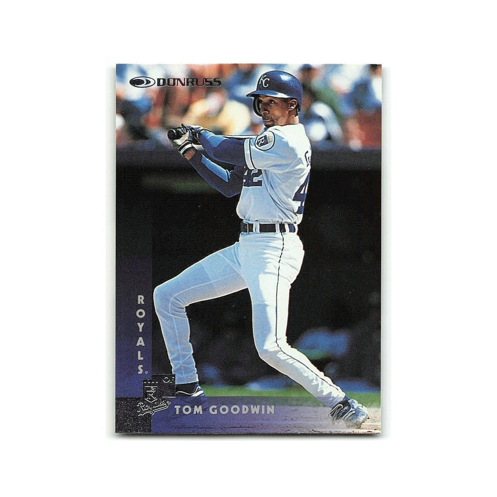Tom Goodwin 1997 Donruss #122 Kansas City Royals Baseball Card NM