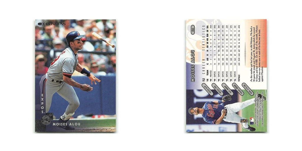 Moises Alou 1997 Donruss #66 Montreal Expos Baseball Card NM