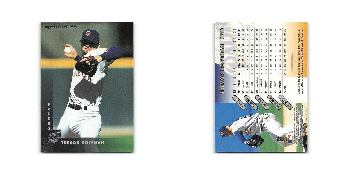 Trevor Hoffman 1997 Donruss #93 San Diego Padres Baseball Card NM
