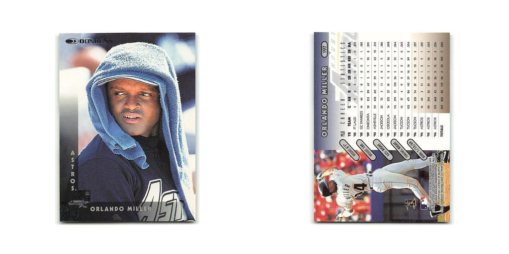 Orlando Miller 1997 Donruss #197 Houston Astros Baseball Card NM