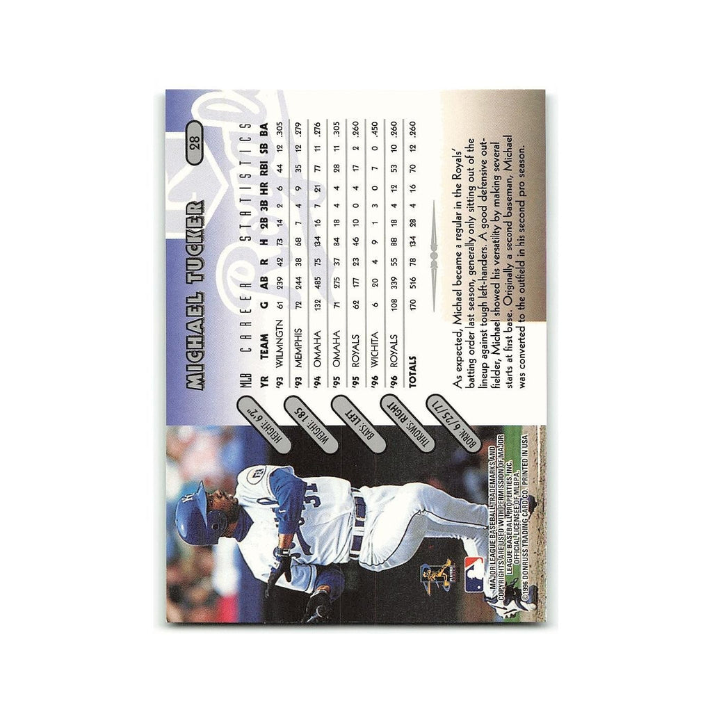 Michael Tucker 1997 Donruss #28 Kansas City Royals Baseball Card NM