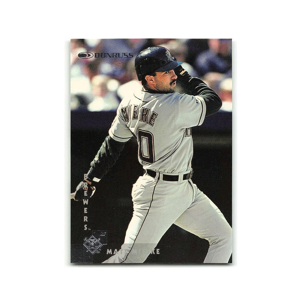 Matt Mieske 1997 Donruss #52 Milwaukee Brewers Baseball Card NM