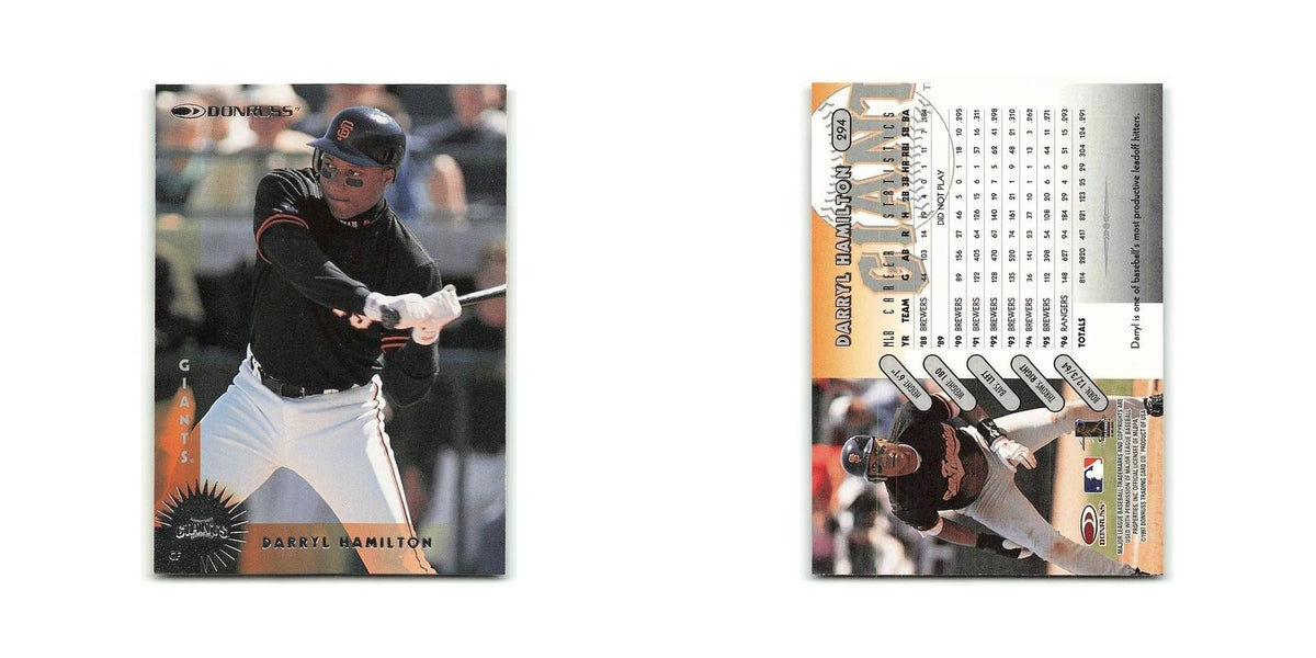 Darryl Hamilton 1997 Donruss #294 San Francisco Giants Baseball Card NM
