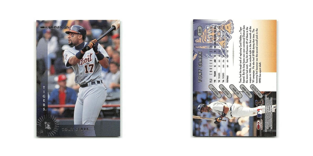 Tony Clark 1997 Donruss #341 Detroit Tigers Baseball Card NM