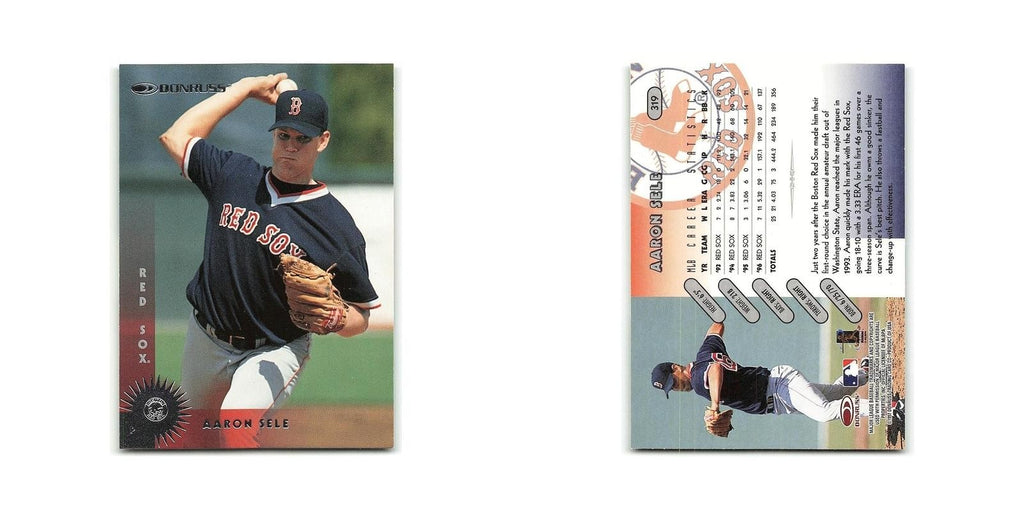Aaron Sele 1997 Donruss #319 Boston Red Sox Baseball Card NM