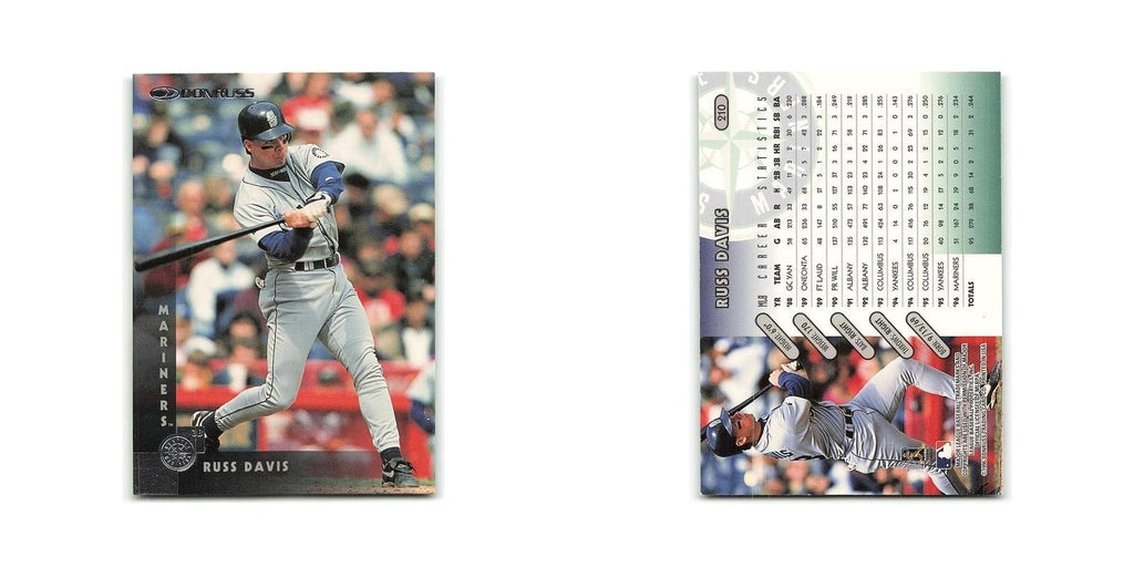 Russ Davis 1997 Donruss #210 Seattle Mariners Baseball Card NM