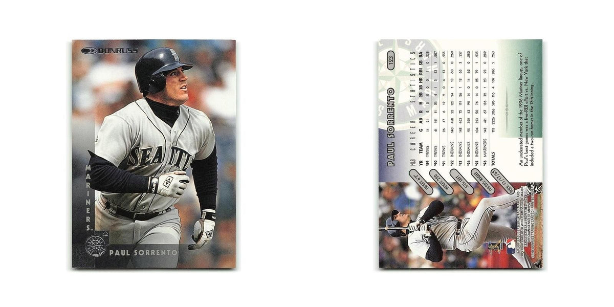 Paul Sorrento 1997 Donruss #123 Seattle Mariners Baseball Card NM