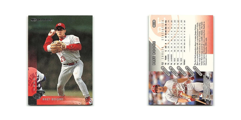 Bret Boone 1997 Donruss #195 Cincinnati Reds Baseball Card NM