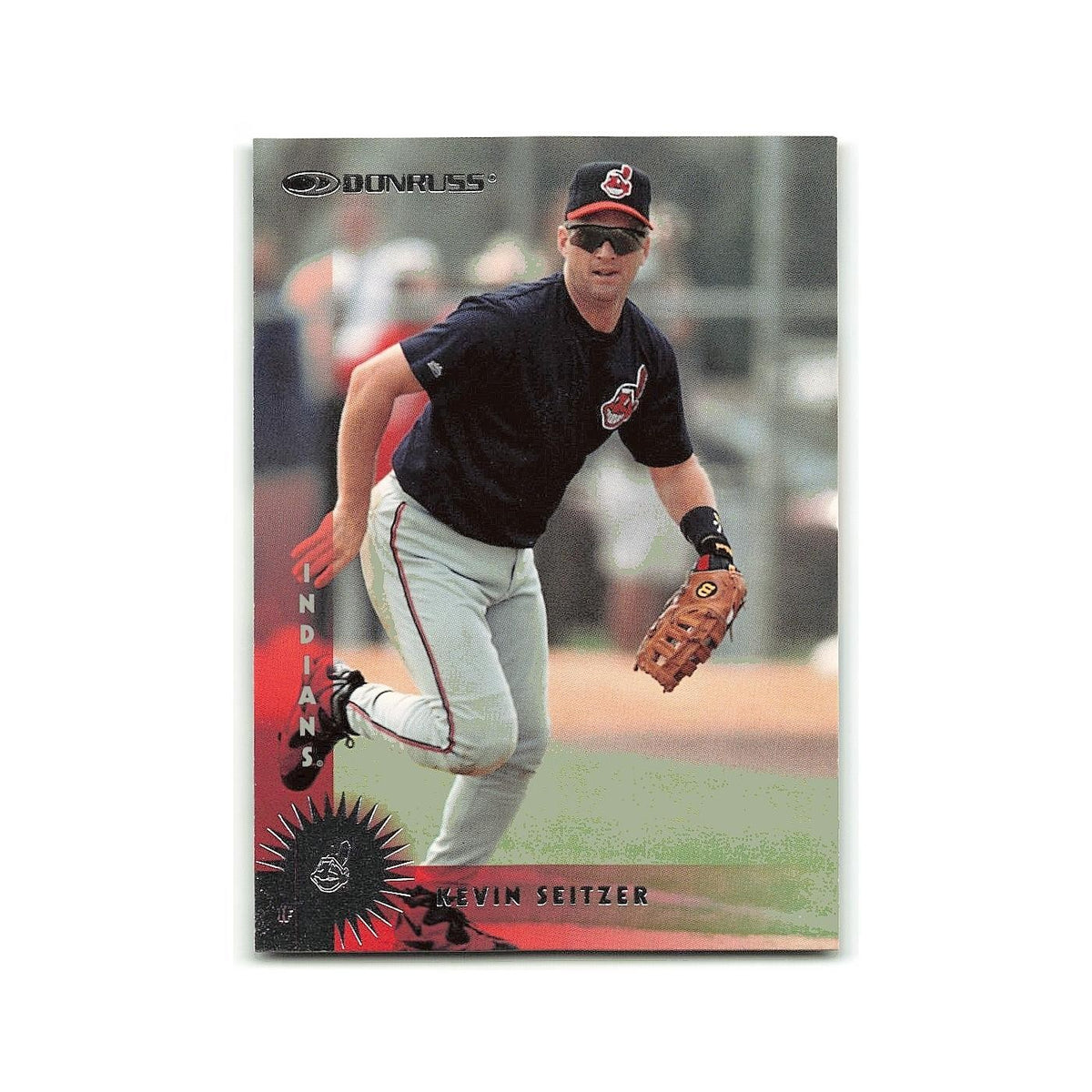 Kevin Seitzer 1997 Donruss #324 Cleveland Indians Baseball Card NM