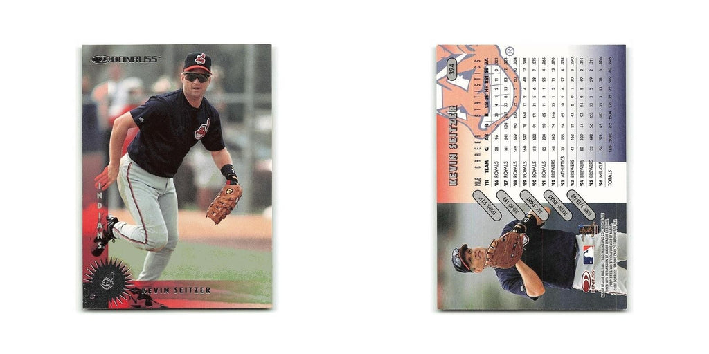 Kevin Seitzer 1997 Donruss #324 Cleveland Indians Baseball Card NM