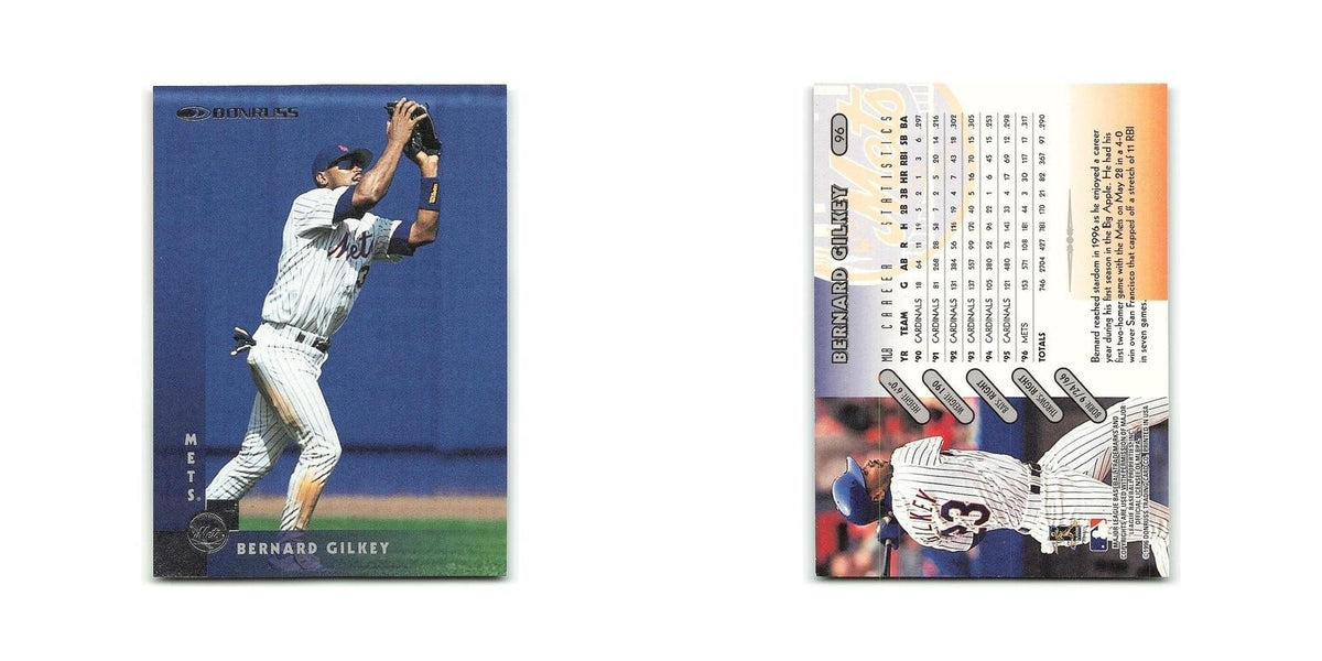 Bernard Gilkey 1997 Donruss #96 New York Mets Baseball Card NM