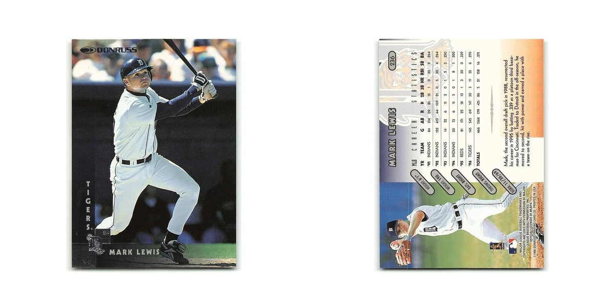 Mark Lewis 1997 Donruss #236 Detroit Tigers Baseball Card NM