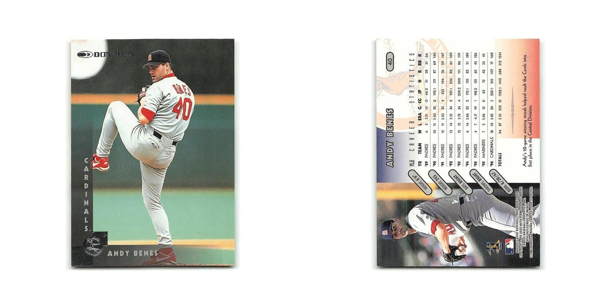 Andy Benes 1997 Donruss #40 St. Louis Cardinals Baseball Card NM