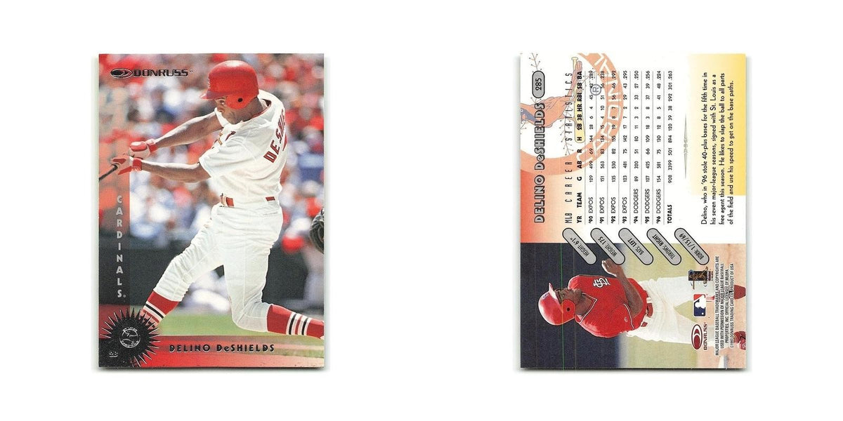 Delino DeShields 1997 Donruss #285 St. Louis Cardinals Baseball Card NM