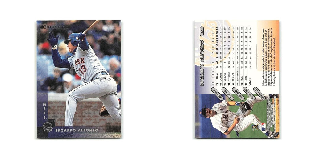 Edgardo Alfonzo 1997 Donruss #57 New York Mets Baseball Card NM