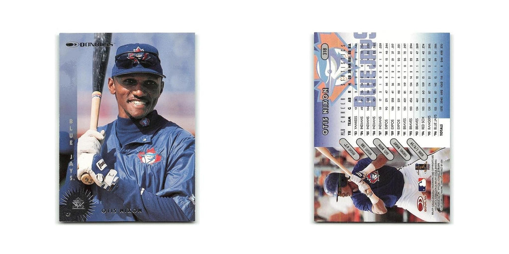 Otis Nixon 1997 Donruss #318 Toronto Blue Jays Baseball Card NM