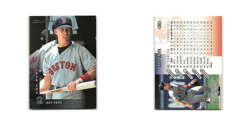 Jeff Frye 1997 Donruss #241 Boston Red Sox Baseball Card NM