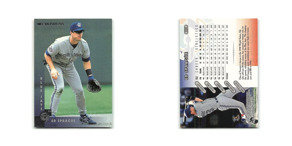 Ed Sprague 1997 Donruss #239 Toronto Blue Jays Baseball Card NM