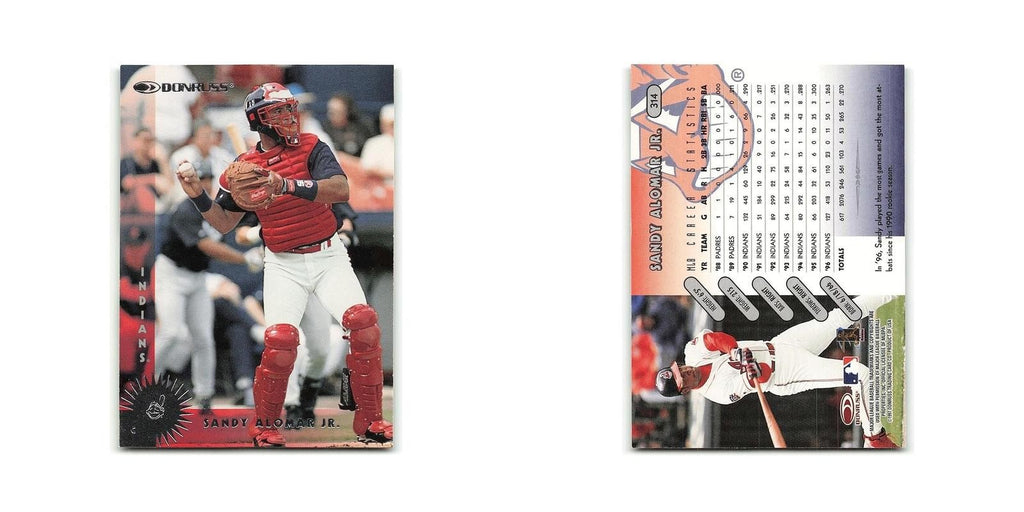 Sandy Alomar Jr. 1997 Donruss #314 Cleveland Indians Baseball Card NM