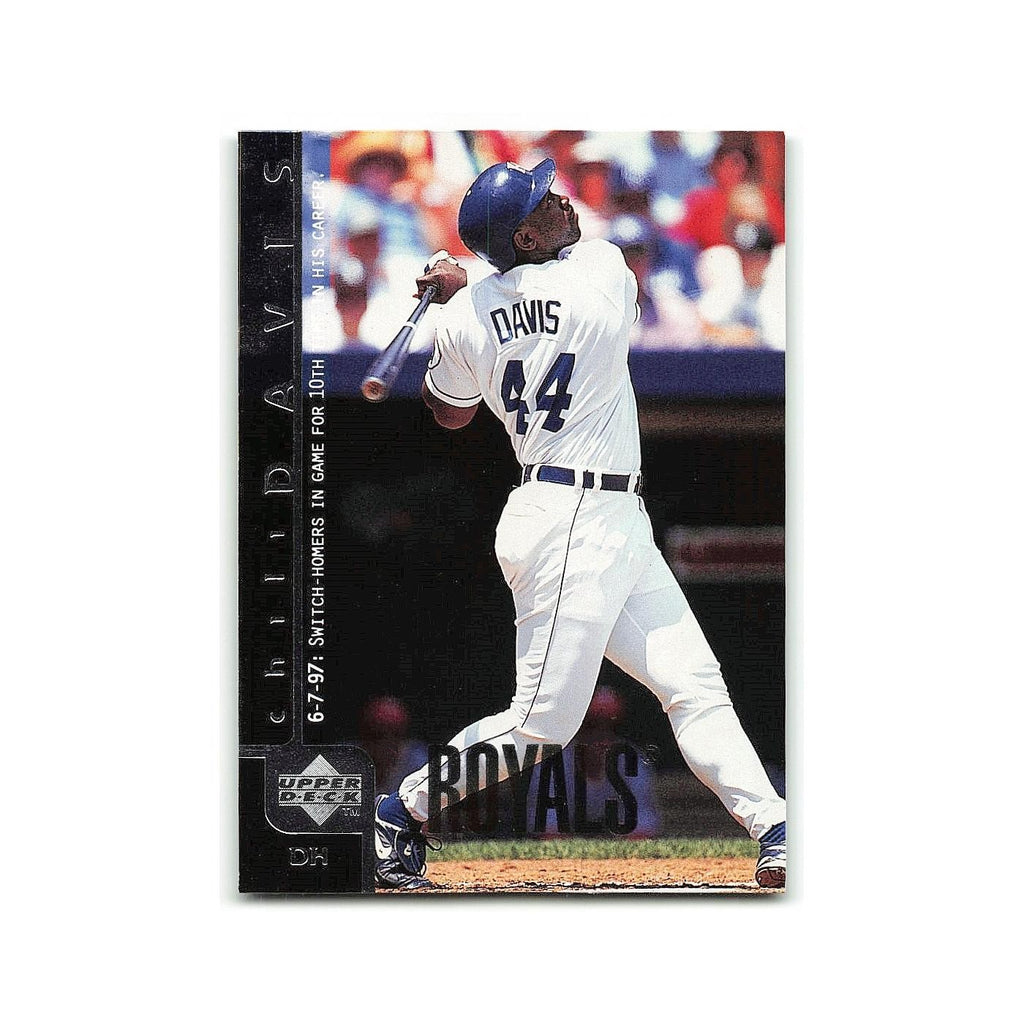 Chili Davis 1998 Upper Deck #106 Kansas City Royals Baseball Card NM