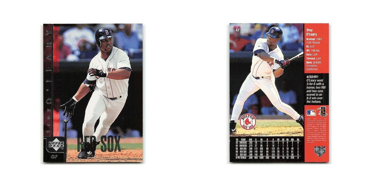 Troy O'Leary 1998 Upper Deck #47 Boston Red Sox Baseball Card NM