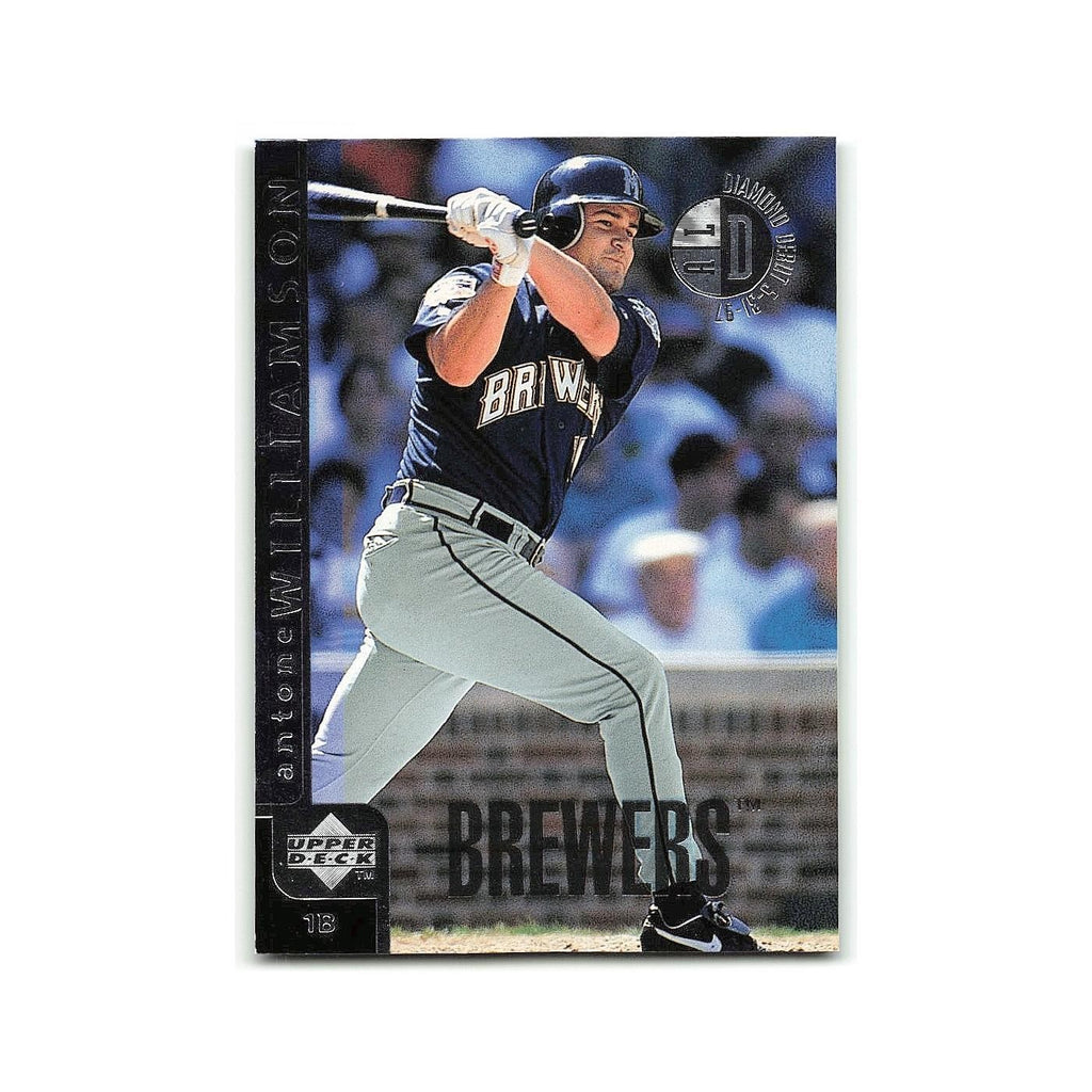 Antone Williamson 1998 Upper Deck #123 Milwaukee Brewers Baseball Card NM