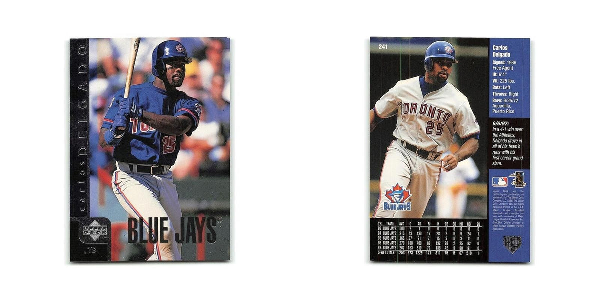 Carlos Delgado 1998 Upper Deck #241 Checklist Baseball Card NM