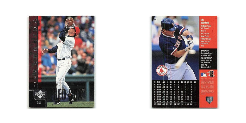 Tim Naehring 1998 Upper Deck #44 Boston Red Sox Baseball Card NM