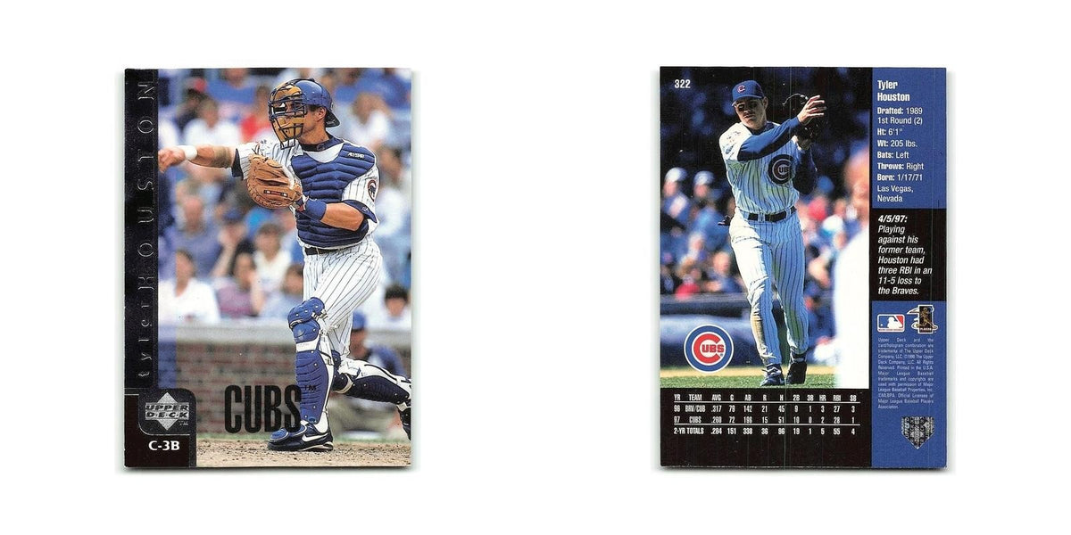 Tyler Houston 1998 Upper Deck #322 Chicago Cubs Baseball Card NM