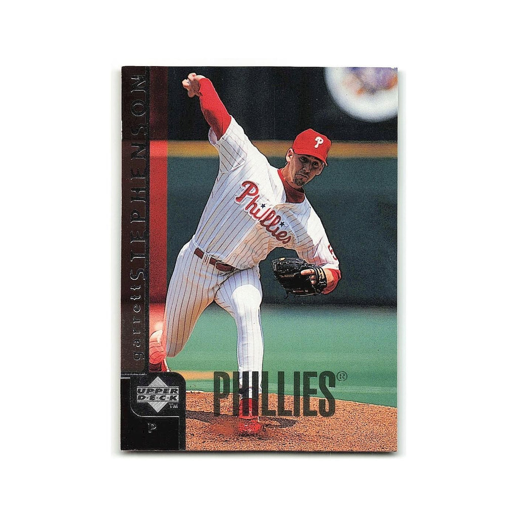 Garrett Stephenson 1998 Upper Deck #186 Philadelphia Phillies Baseball Card NM