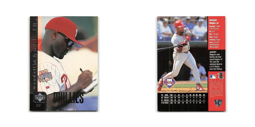 Wendell Magee 1998 Upper Deck #184 Philadelphia Phillies Baseball Card NM