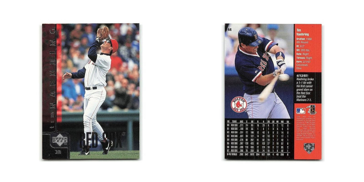 Tim Naehring 1998 Upper Deck #44 Boston Red Sox Baseball Card NM